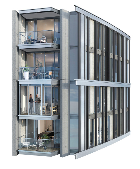 6 Merchant Square Paddington designed by Apt Architects, Clerkenwell, London