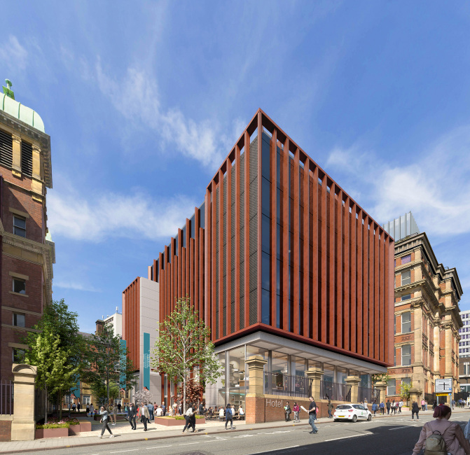 Northern Civic Quarter Leeds designed by Apt Architects London 