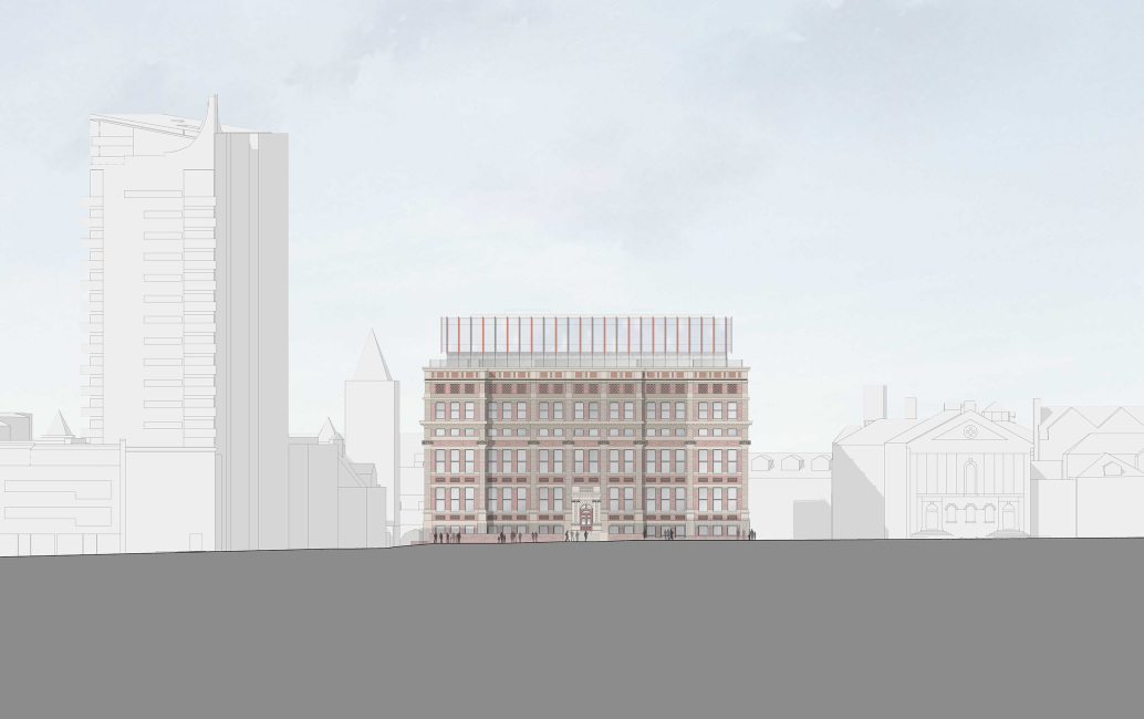 Northern Civic Quarter Leeds designed by Apt Architects London 