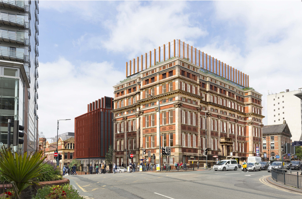Northern Civic Quarter Leeds designed by Apt Architects London 