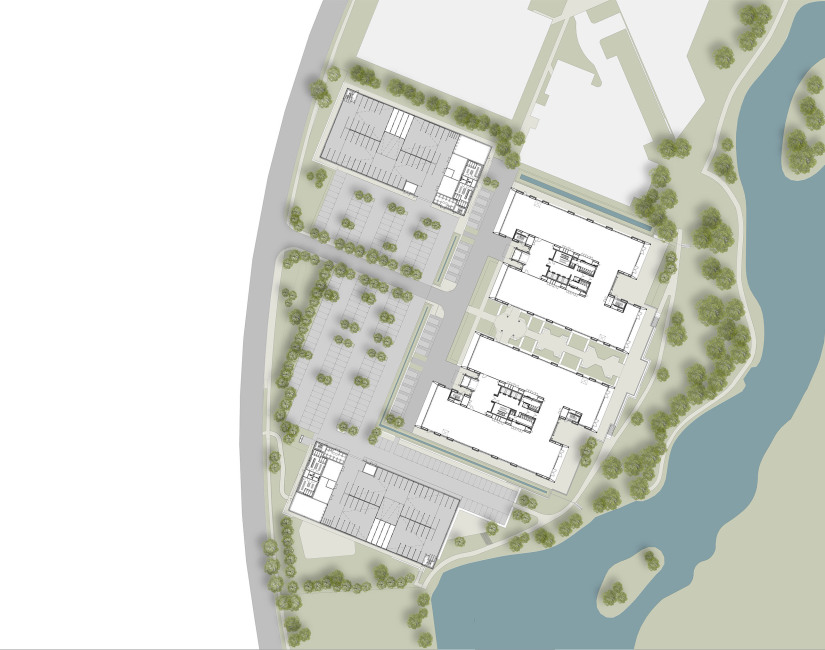 400 & 450 Longwater Avenue Reading, Designed by Apt Architects London 