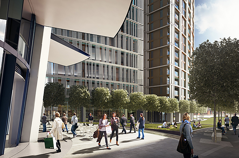 Merchant Square Masterplan designed by Apt Architects London 