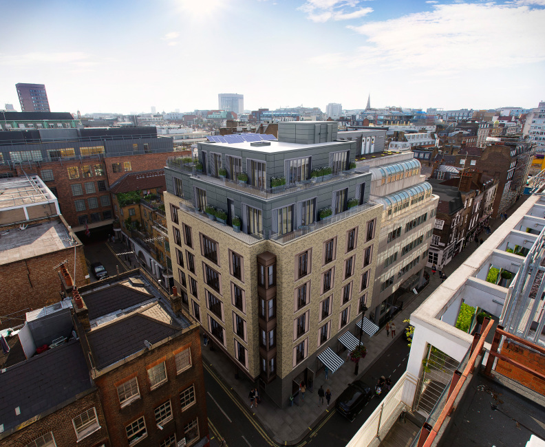 81 Dean Street Soho designed by Apt Architects London 