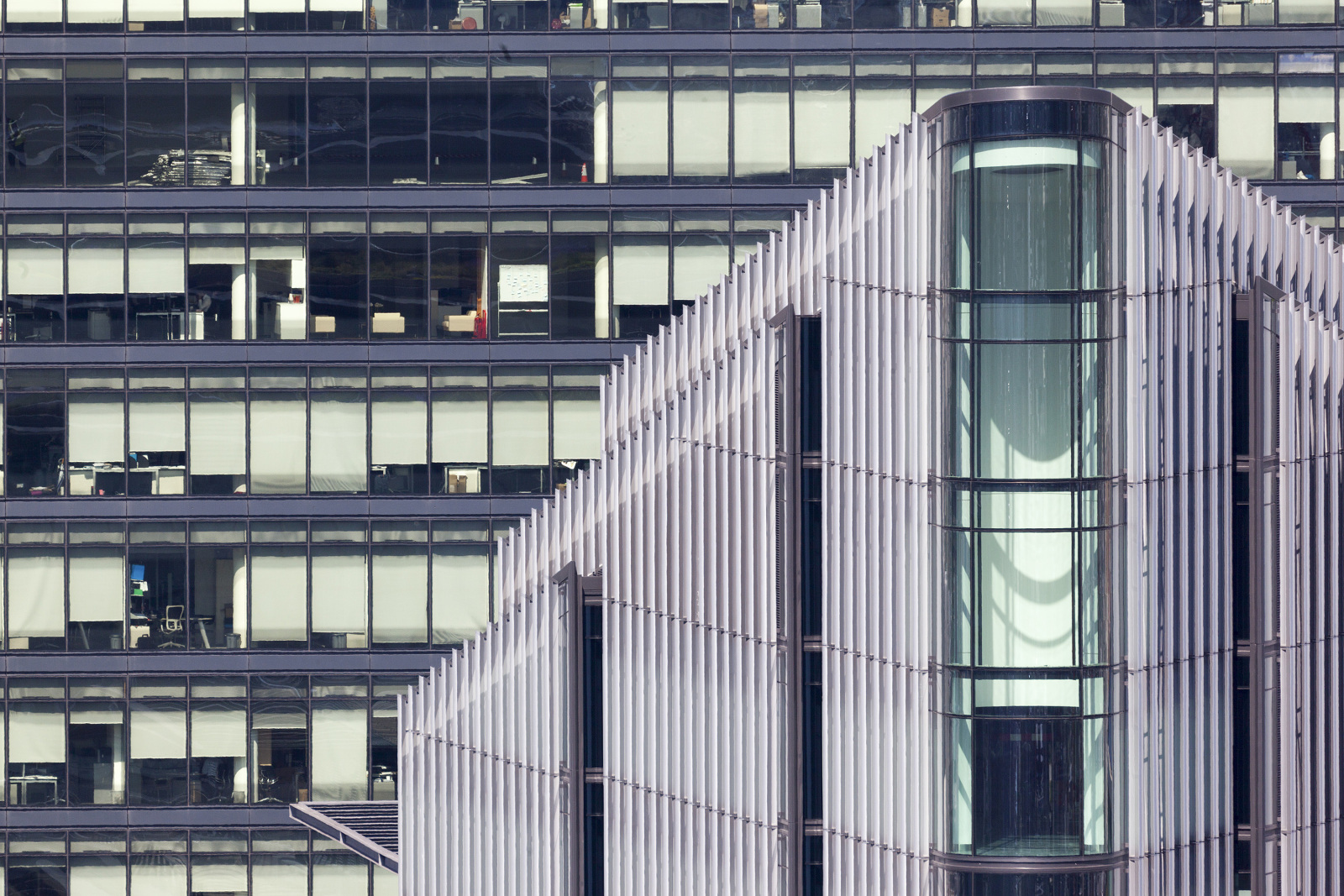 1 New Street Square glazed prow 