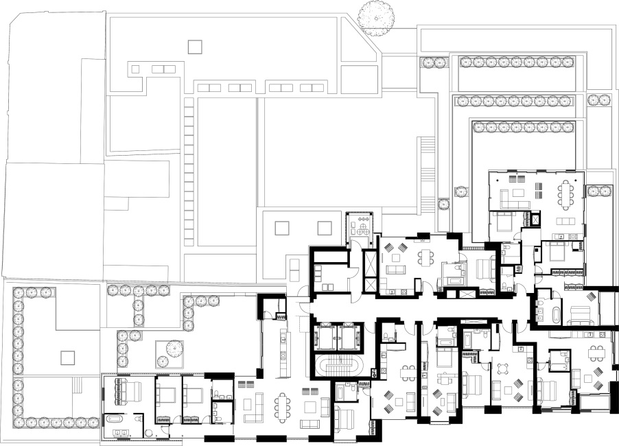 Huntingdon Shoreditch designed by Apt Architects London