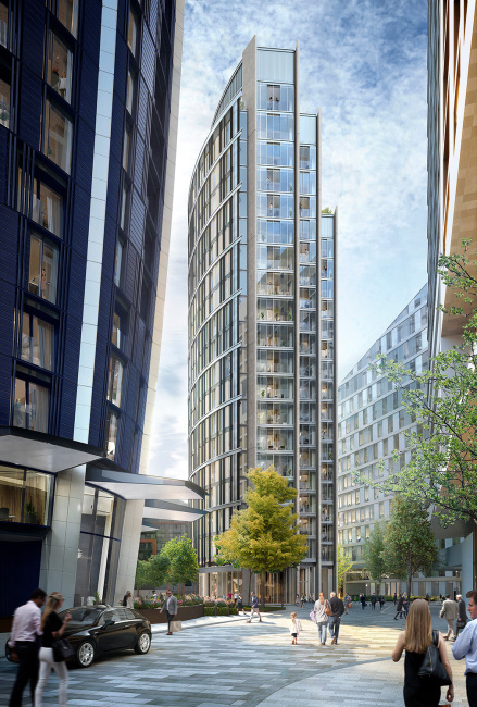 6 Merchant Square Paddington designed by Apt Architects, Clerkenwell, London