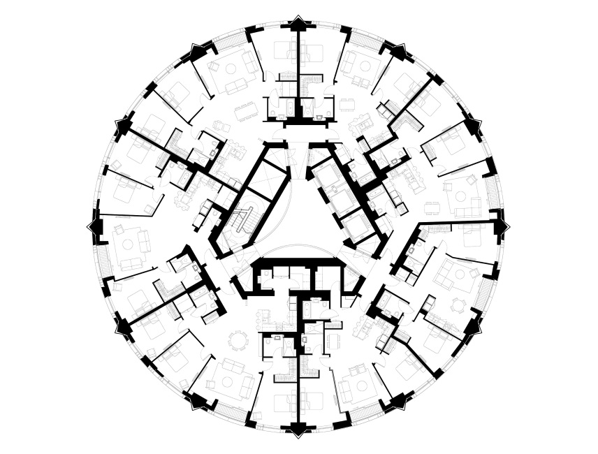 1 Merchant Square Paddington, Designed by Apt Architects London 