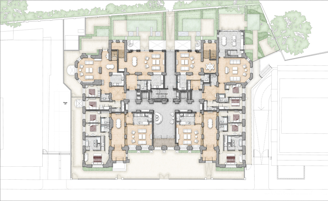 The Sloane Building Chelsea, Designed by Apt Architects London 