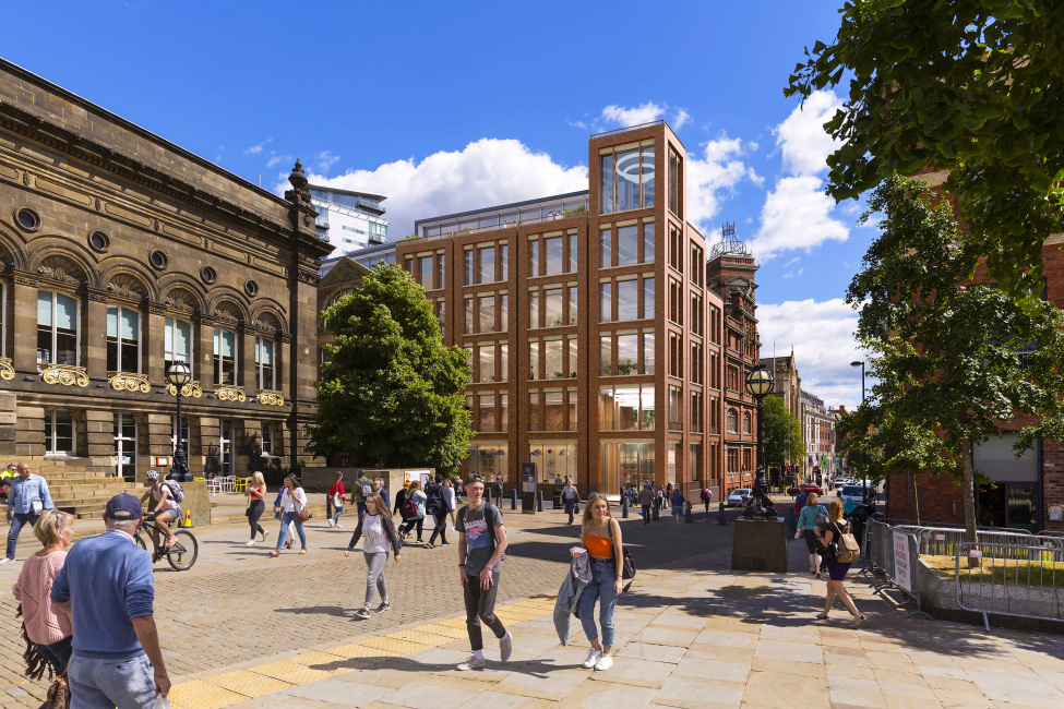 Northern Civic Quarter Leeds designed by Apt Architects London 