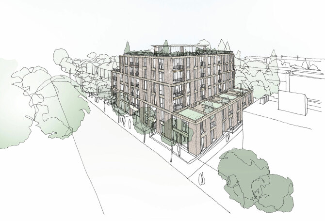 Lowther Road Brent Designed by Apt Concept Sketch