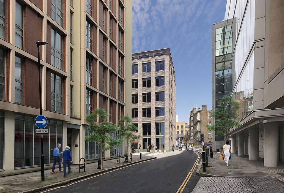 Lamb's Passage Islington - designed by Apt 