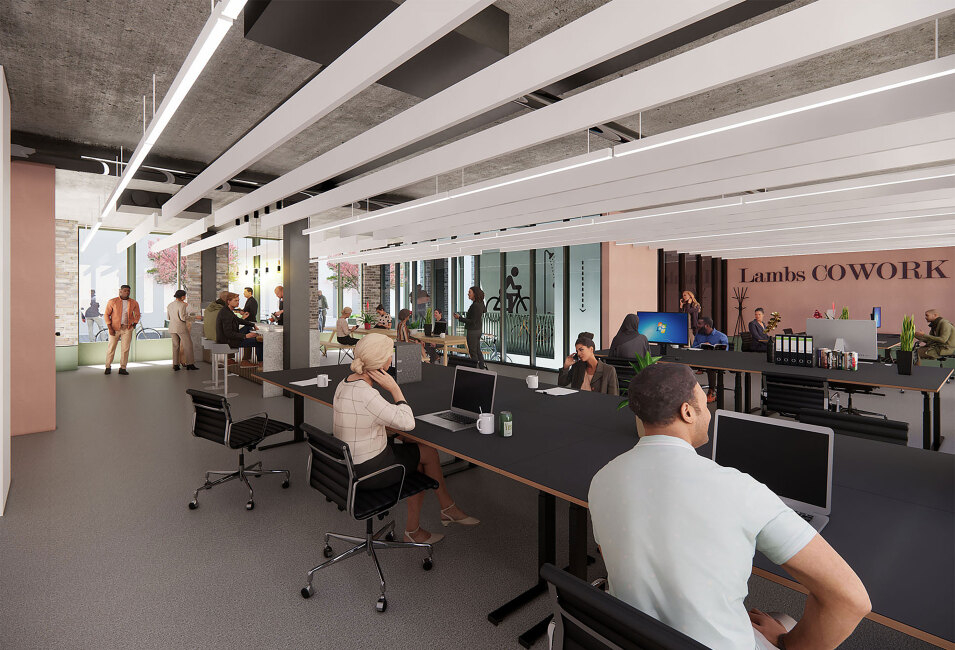 Lamb's Passage Islington - designed by Apt 