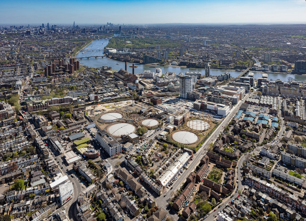 Fulham Gasworks designed by Apt Architects London 