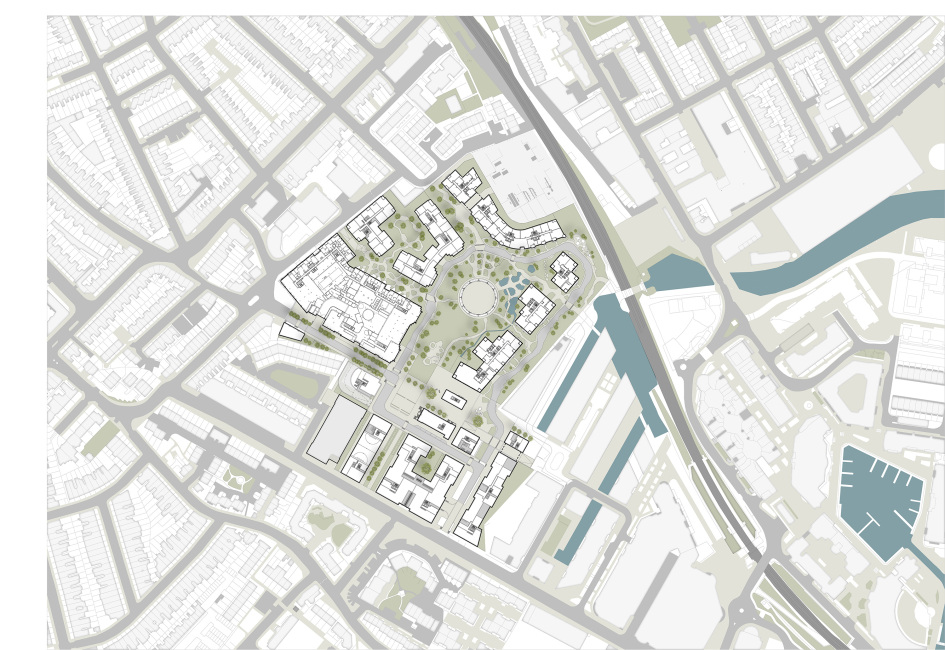 Fulham Gasworks designed by Apt Architects London 